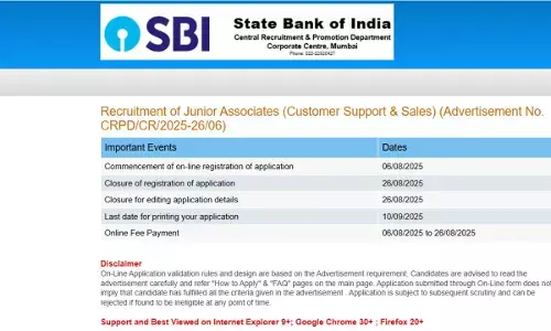 SBI Clerk Recruitment 2025 application closed soon apply here