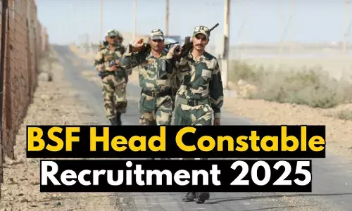 BSF Head Constable Recruitment 2025 Notification