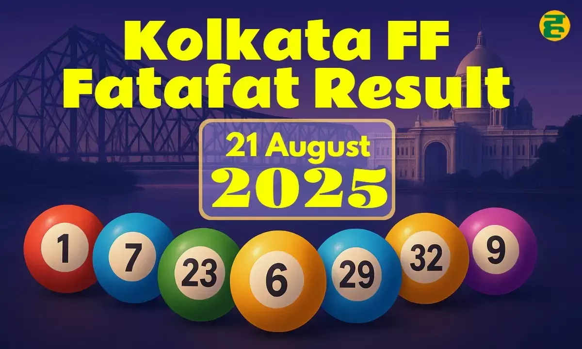 Kolkata FF Fatafat Result Today 21 August 2025 LIVE updates 8 round tips chart