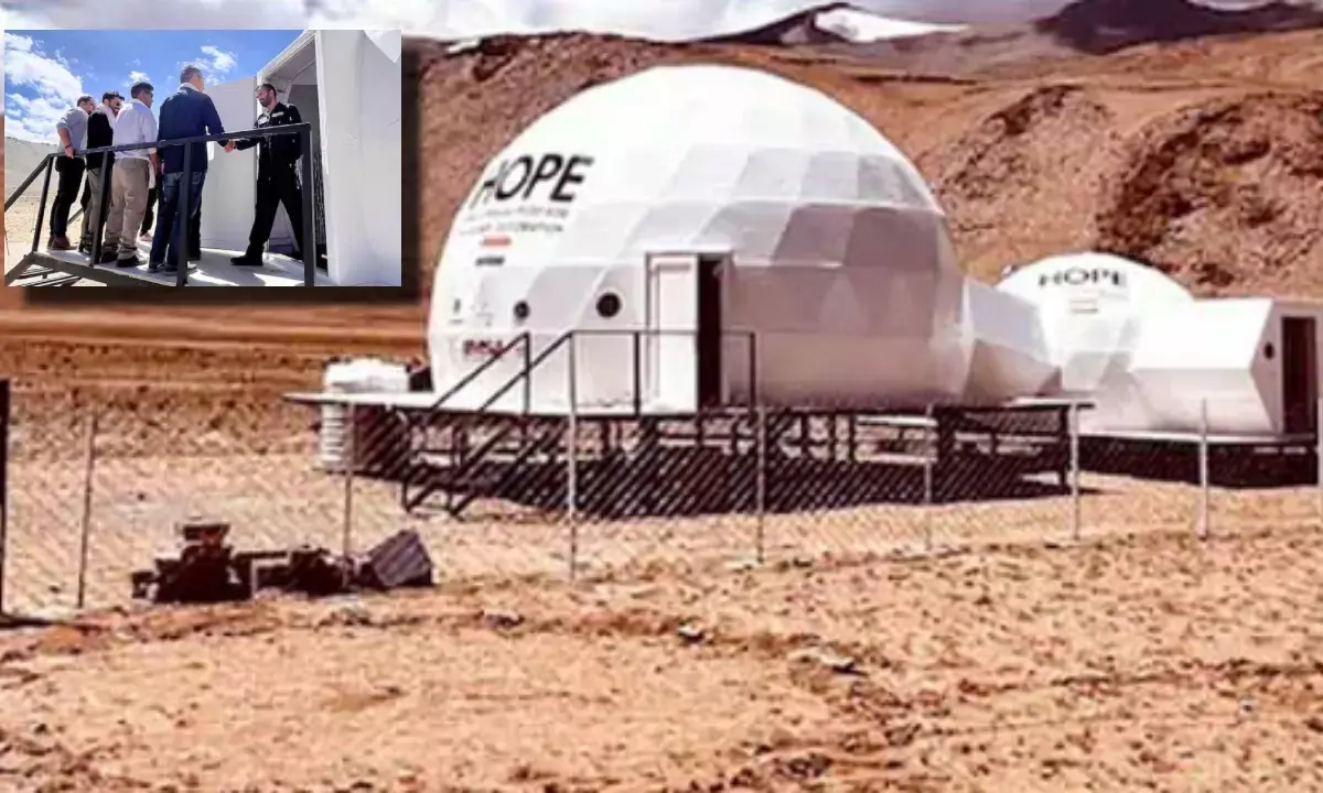 मिशन मंगल: लद्दाख की त्सो कार घाटी पर अनुसंधान; ISRO ने बनाए खास डोम