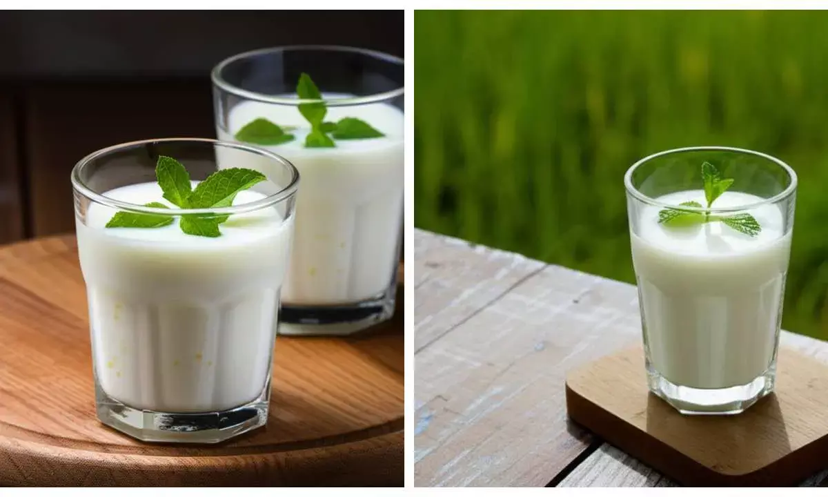 buttermilk making with curd