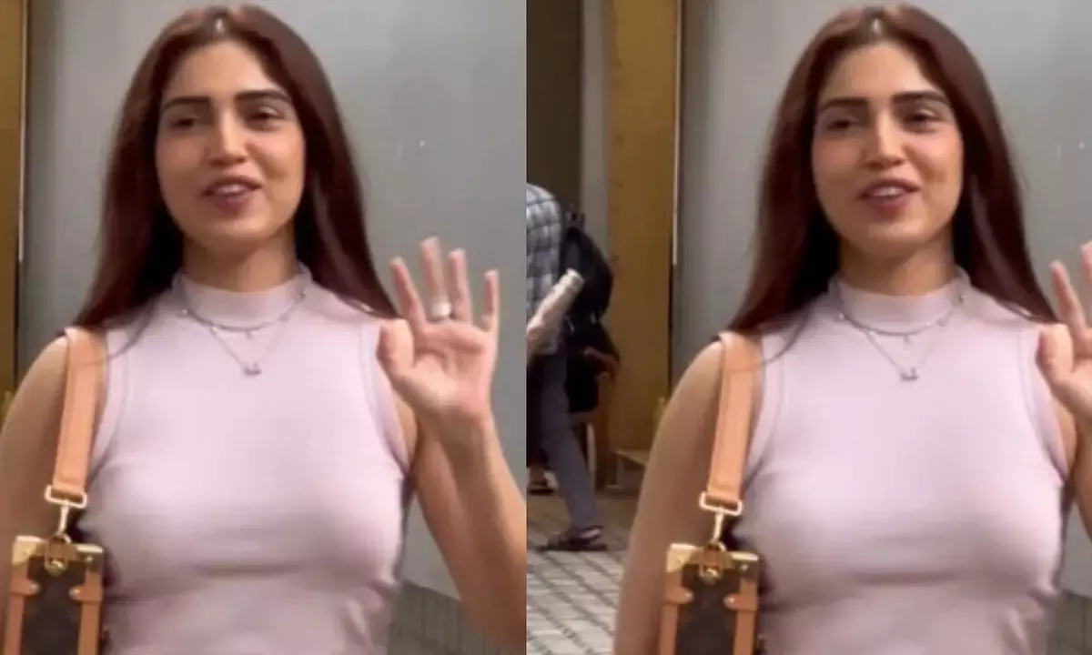 एक्ट्रेस भूमि पेडनेकर का खूबसूरत लुक