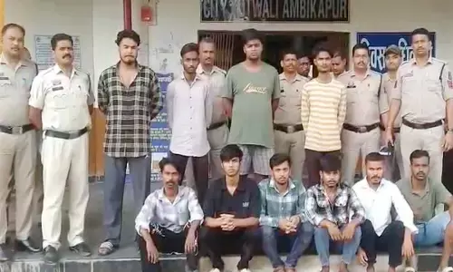 बाइकर्स गैंग पर सरगुजा पुलिस का शिकंजा 18 गिरफ्तार