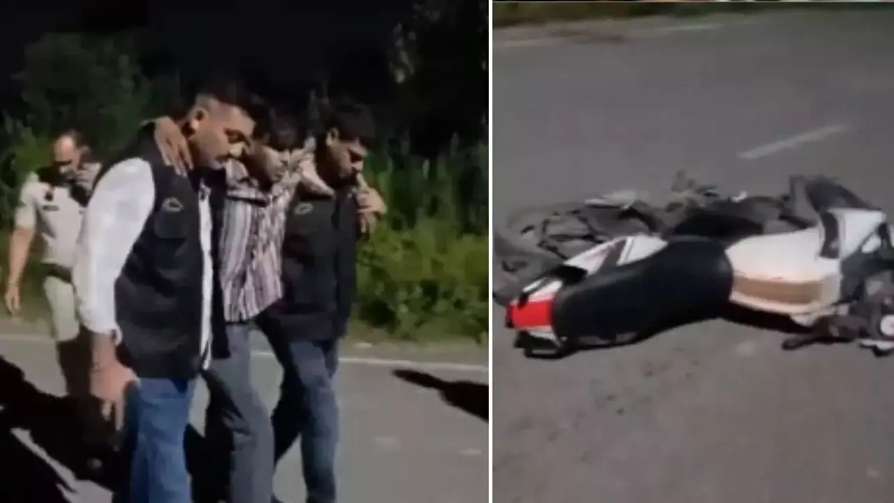 Encounter of shooter who fired at YouTuber Elvish Yadav house Encounter of shooter who fired at YouTuber Elvish Yadav house