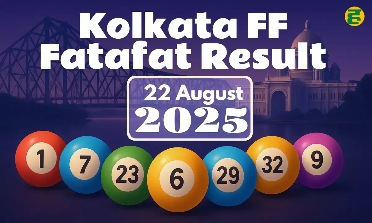 Kolkata FF Fatafat Result Today 22 August 2025 LIVE Tips updates 8 round