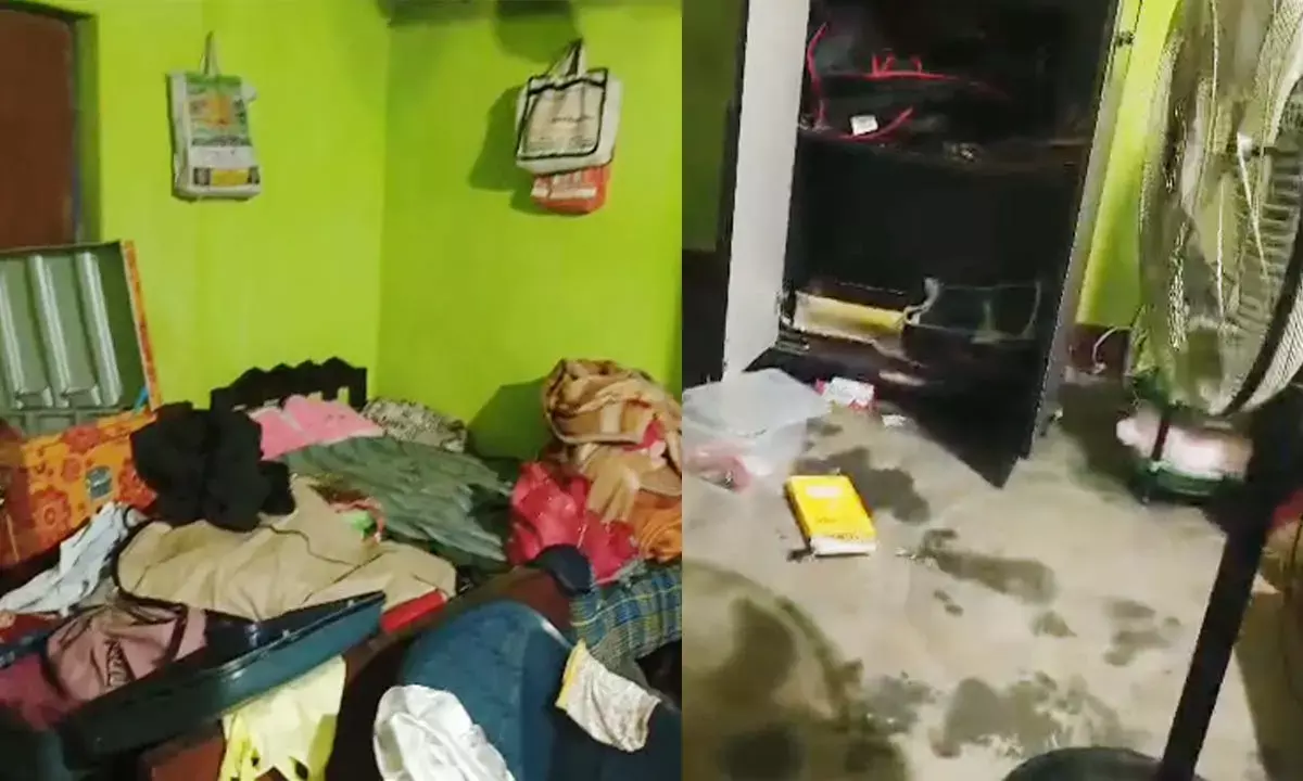 सूने मकान में चोरी