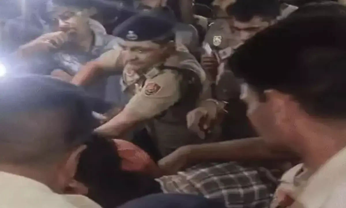 Student-police clash