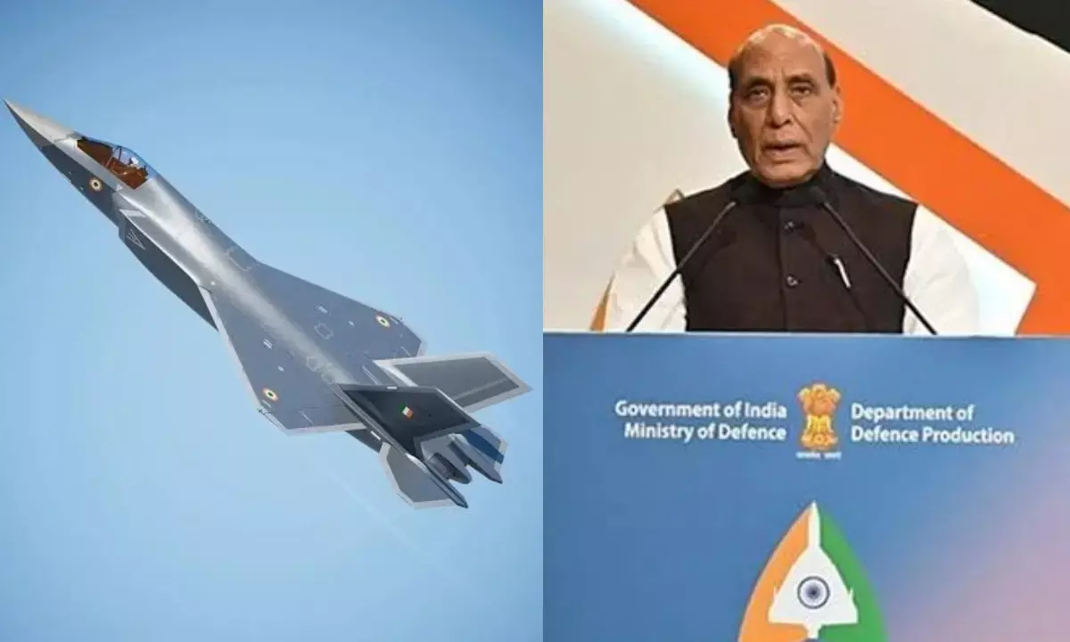 made in india 5th generation fighter jet Rajnath Singh