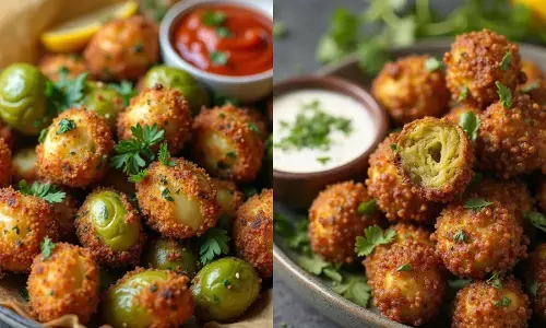 क्रिस्पी स्प्राउट्स पकौड़े बनाने की झटपट रेसिपी।