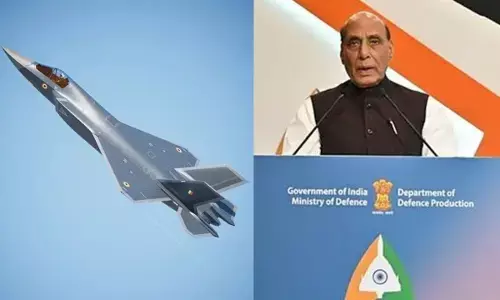 made in india 5th generation fighter jet Rajnath Singh