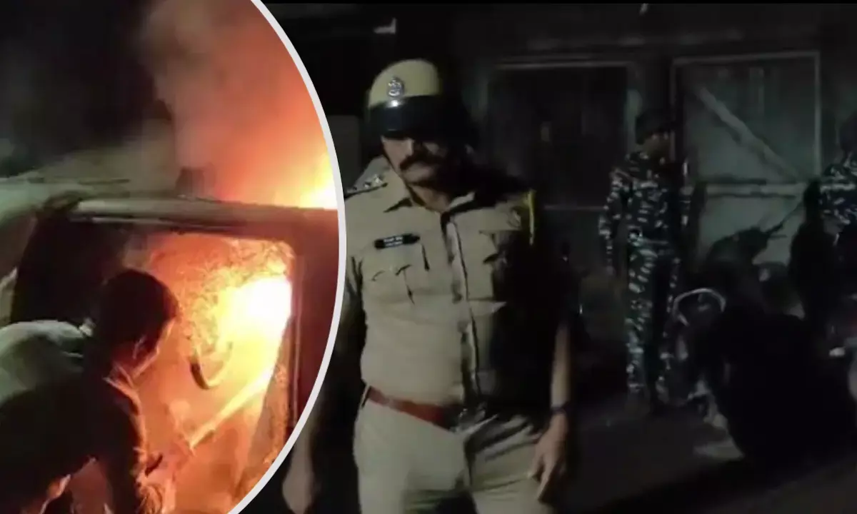 कोल्हापुर में हिंसक झड़प: आक्रोशित भीड़ ने किया पथराव, गाड़ियां तोड़ी; 8 घायल