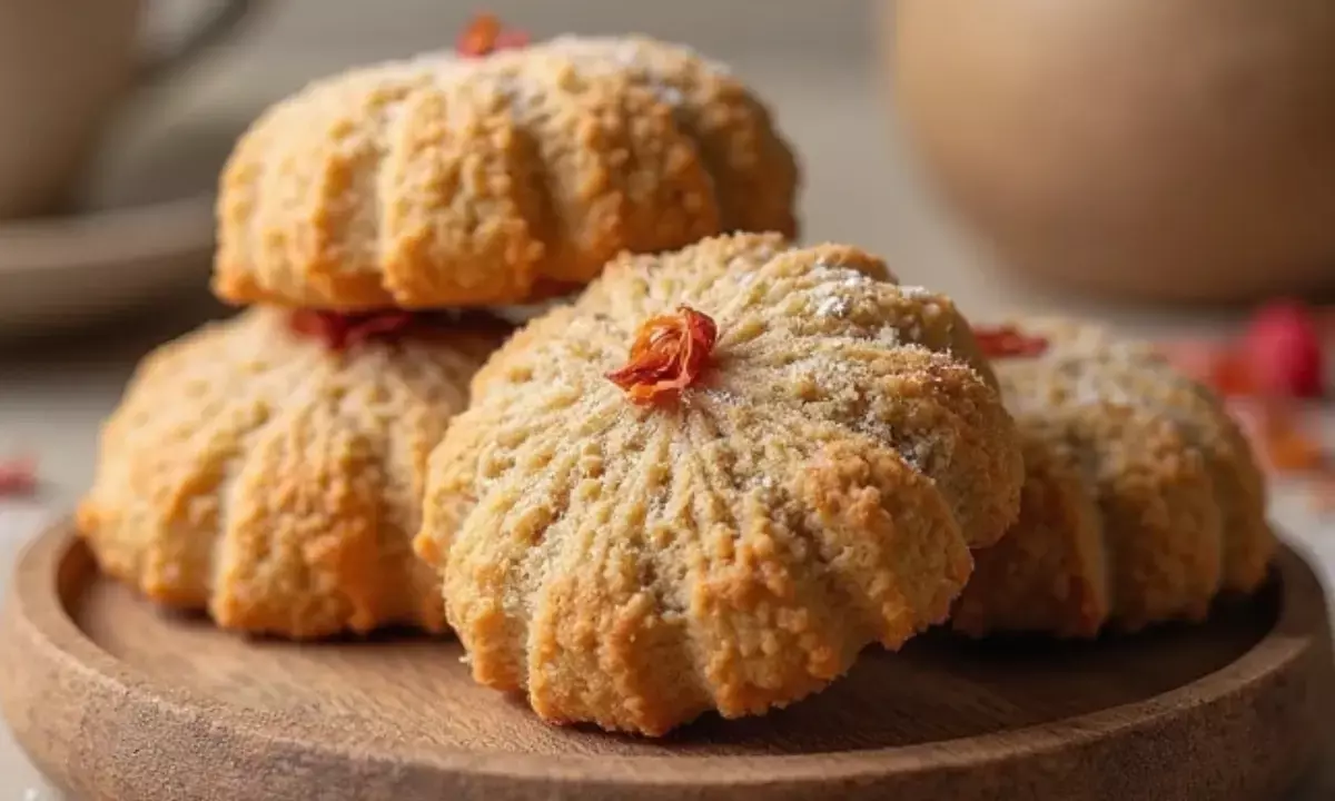 ग्लूटेन फ्री बाजरा नानखटाई कुकीज़ बनाने की आसान रेसिपी। ग्लूटेन फ्री बाजरा नानखटाई कुकीज़ बनाने की आसान रेसिपी।