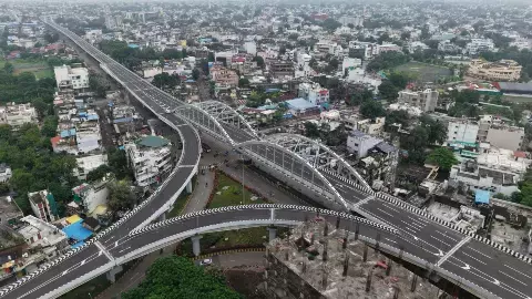 जबलपुर में बना मध्य प्रदेश को सबसे लंबे फ्लाईओवर ब्रिज।