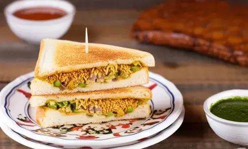 how to make samosa sandwich