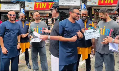 अक्षय कुमार और सैफ अली खान अपकमिंग फिल्म हैवान में साथ नजर आएंगे।