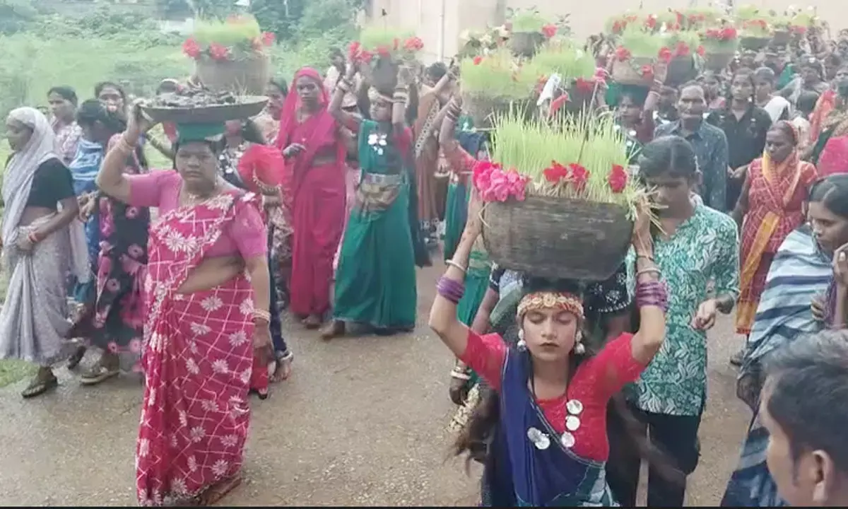 Bhojali visarjan