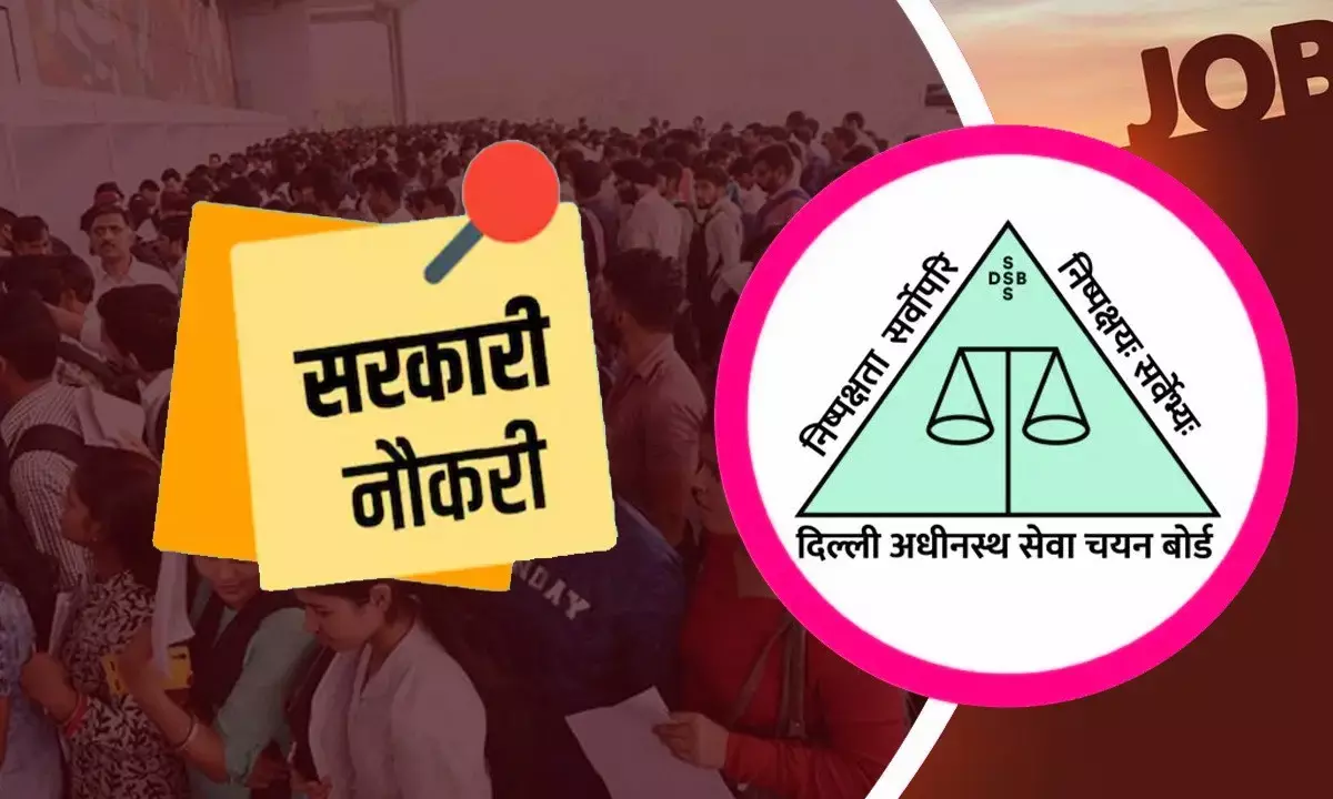 DSSSB Recruitment 2025