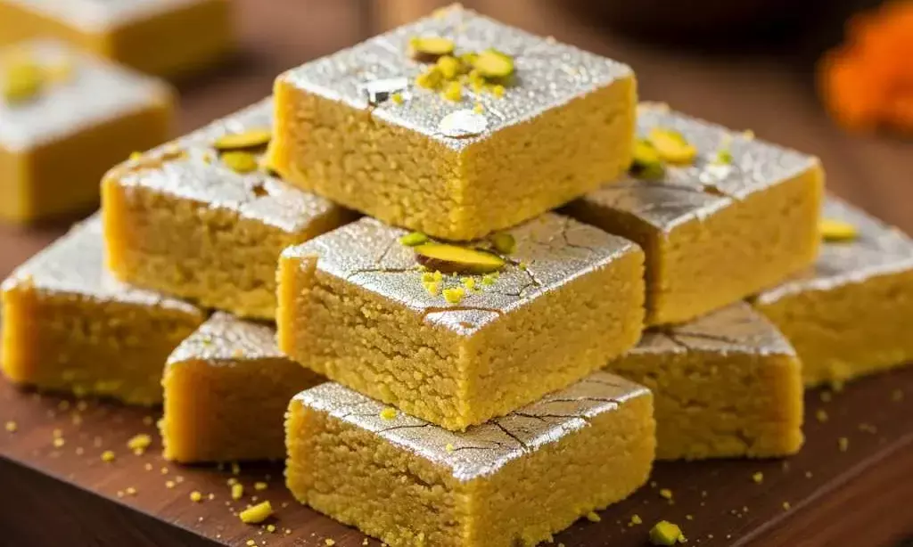 besan barfi recipe
