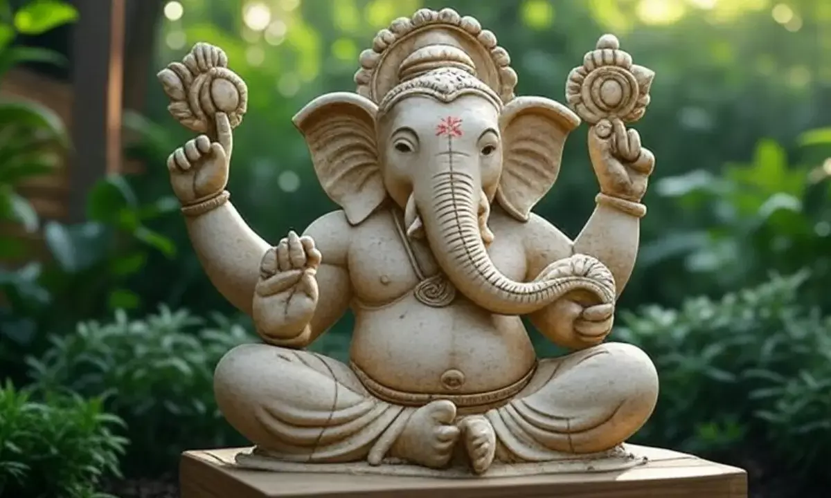 eco friendly ganesha idol making workshop