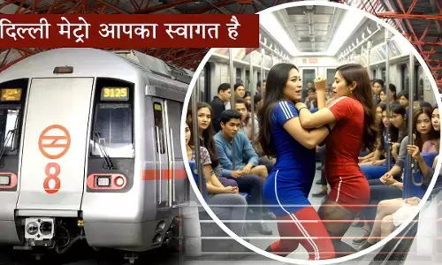 Delhi Metro Fight