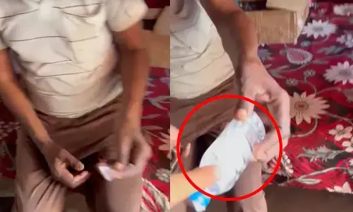 Tikamgarh bjp leader husband illegal liquor trade video Viral