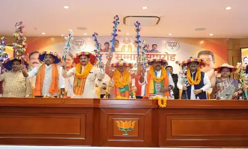 भाजपा किसान मोर्चा के नवनियुक्त प्रदेश अध्यक्ष आलोक ठाकुर ने पदभार ग्रहण किया