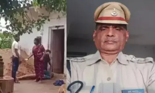 retired DSP Pratipal Singh Yadav tied beaten by wife sons