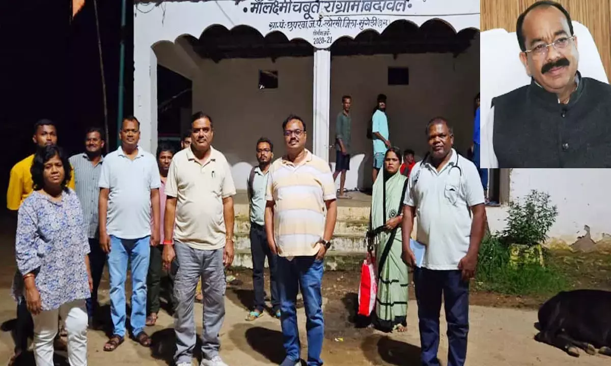 स्वास्थ्य विभाग की टीम