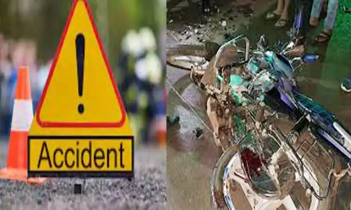 नया रायपुर मार्ग पर बड़ा हादसा : सरिया भरे ट्रक से टकराई से बाइक, दो युवकों की मौके पर मौत