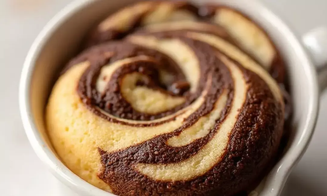 बिना ओवन के मग मिनी मार्बल केक बनाने की आसान रेसिपी। बिना ओवन के मग मिनी मार्बल केक बनाने की आसान रेसिपी।