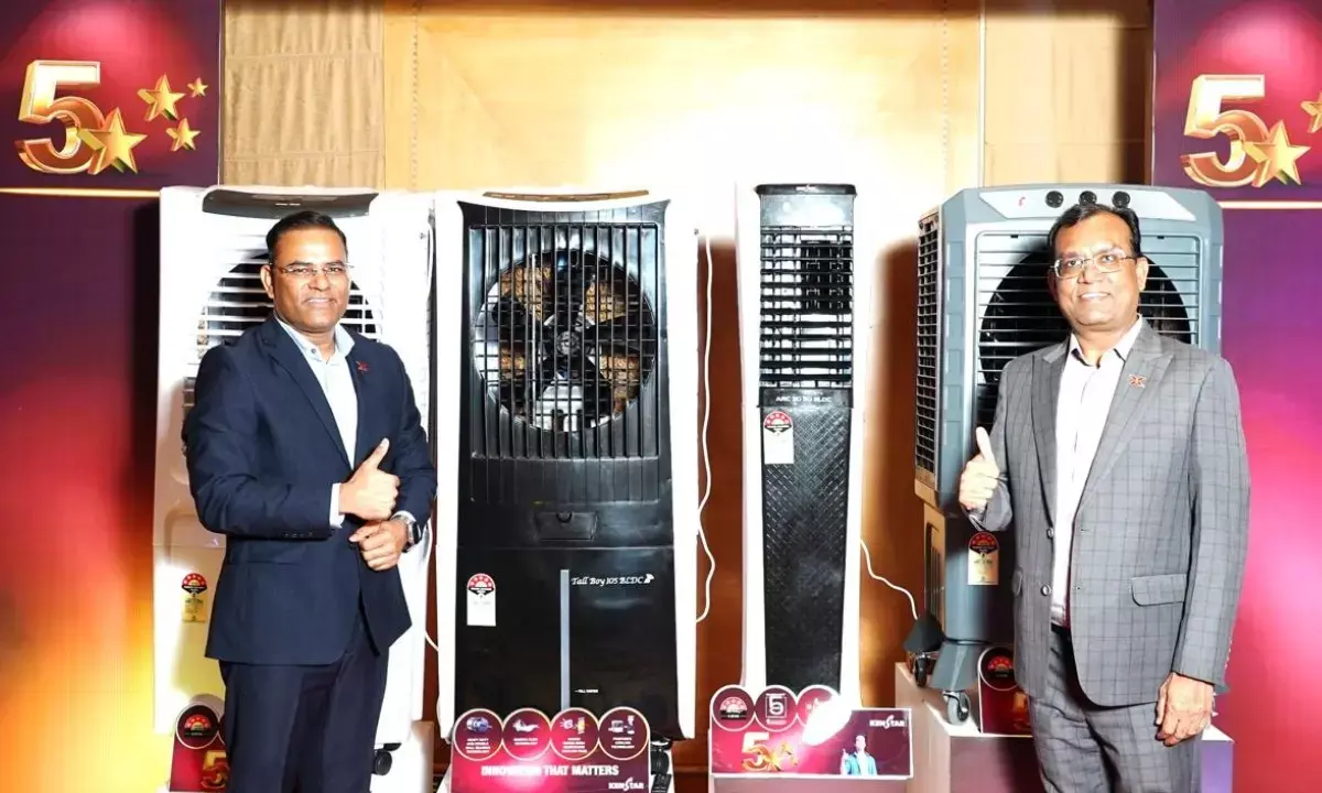 kenstar launches india first 5 star rated air cooler