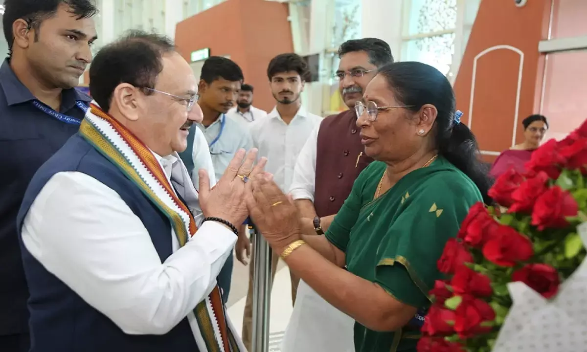 जबलपुर में भाजपा राष्ट्रीय अध्यक्ष जेपी नड्डा की बैठक