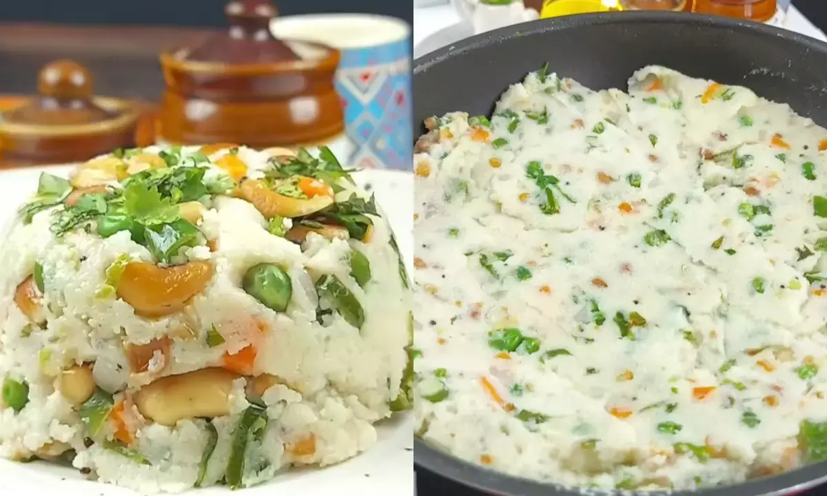 दही उपमा बनाने की झटपट रेसिपी।