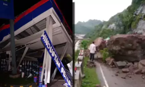 J&K में पेट्रोल पंप ध्वस्त, उत्तराखंड में राजमार्ग ठप; 28 राज्यों में तेज बारिश की चेतावनी