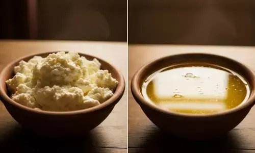 how to make desi ghee with malai