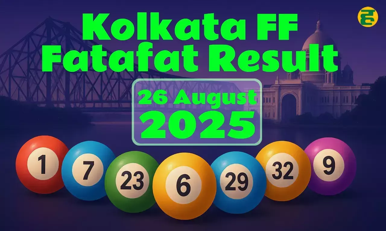 Kolkata FF Result Today 26 August 2025: Kolkata FF Tips Winning numbers LIVE updates