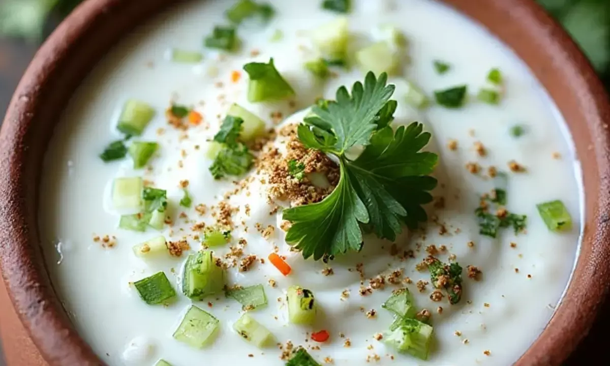 सन्नाटा रायता बनाने की आसान रेसिपी।