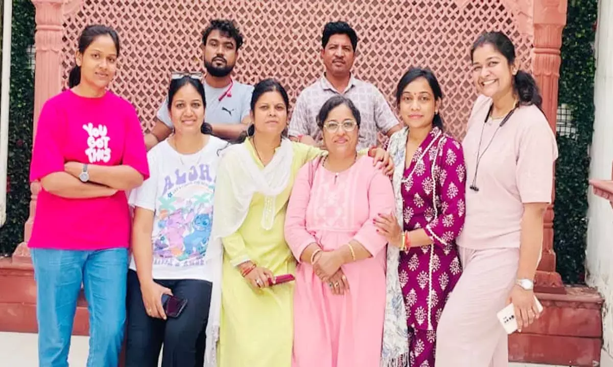 CCRT प्रशिक्षण उदयपुर शिक्षिका अर्पणा शर्मा का चयन