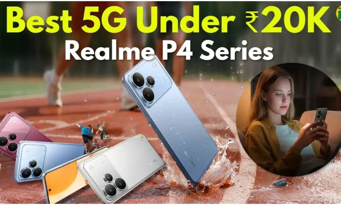 Realme P4 Series Under 20,000 rs