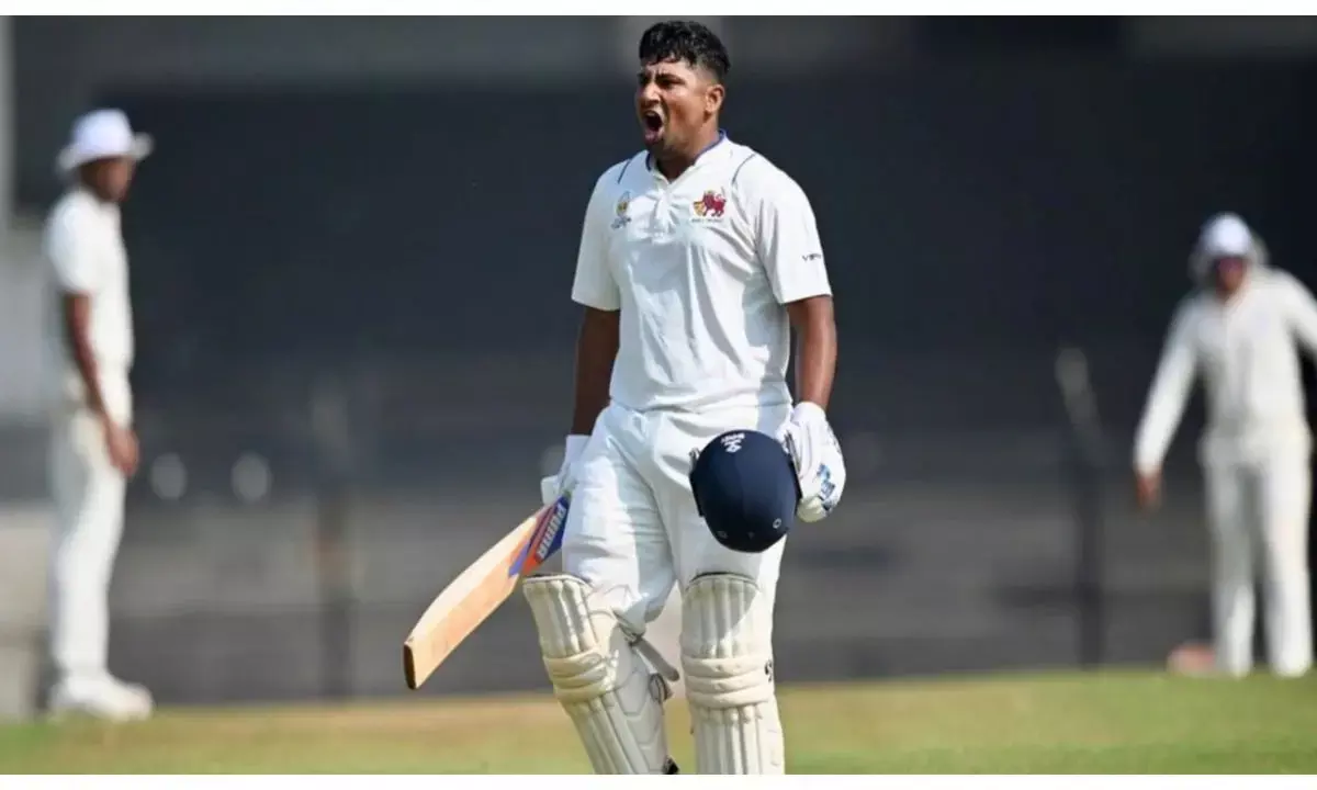 Sarfaraz Khan another century in buchi babu invitational tournament