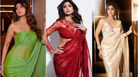 शिल्पा शेट्टी के ये 6 ट्रेडिशनल लुक तीज के लिए हैं परफेक्ट! शिल्पा शेट्टी के ये 6 ट्रेडिशनल लुक तीज के लिए हैं परफेक्ट!