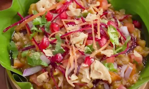 रगड़ा चांट बनाने की झटपट रेसिपी।