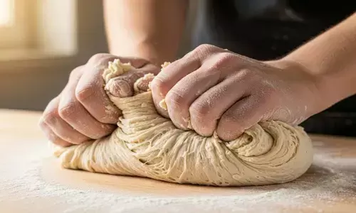 how to Knead Dough aata guthne ka tarika