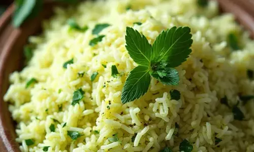 पुदीना राइस बनाने की झटपट रेसिपी।