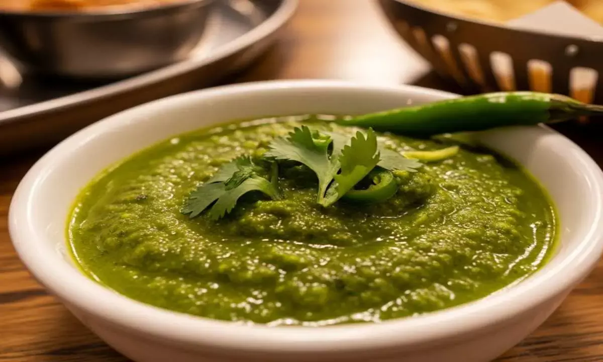 pudina dhaniya hari chutney recipe how to make green chutney