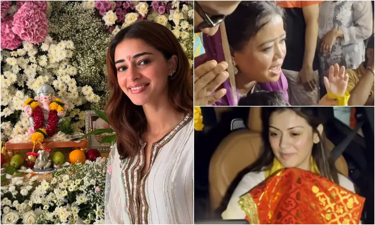 गणेश चतुर्थी के जश्न में डूबे बॉलीवुड सेलेब्स