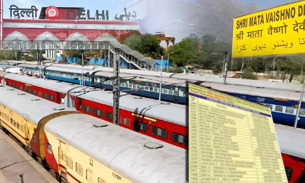 Railway cancelled 38 trains for Jammu division