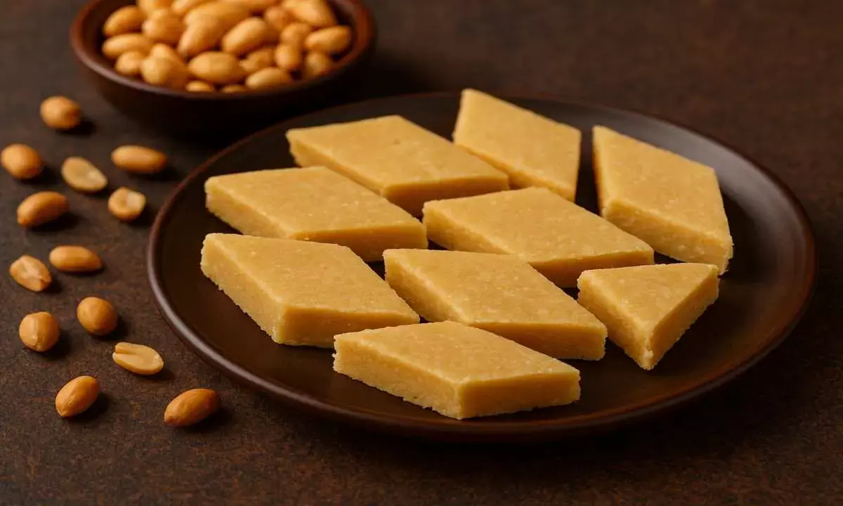 peanut katli recipe moongfali katli banane ka tarika in hindi
