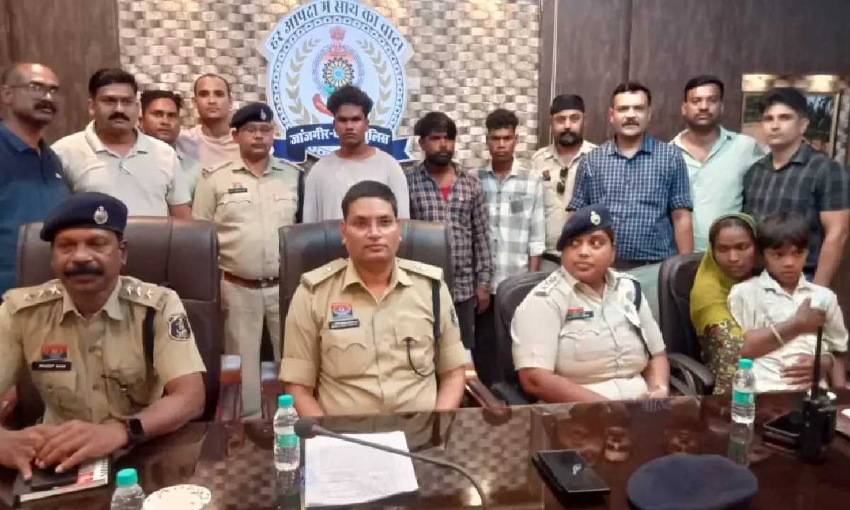 8 साल के बच्चे के अपहरण मामले में पुलिस ने तीन अपहरणकर्ताओं को गिरफ्तार किया है