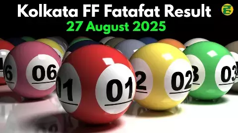 Kolkata FF Fatafat Result Today 27 August 2025 Winning numbers LIVE updates